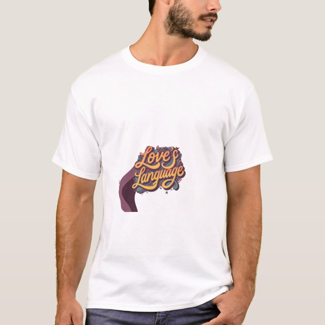 Camiseta Lenguaje de amor (Anverso)