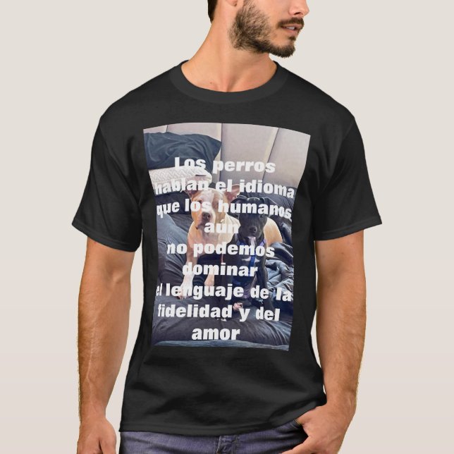 Camiseta Lenguaje de los animales (Anverso)