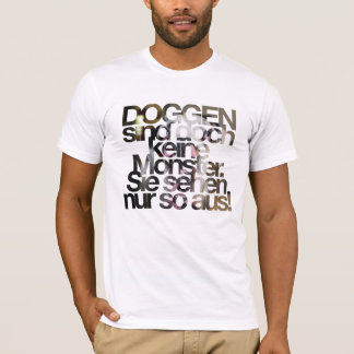 Camiseta lenguaje de procedencia del gran danés