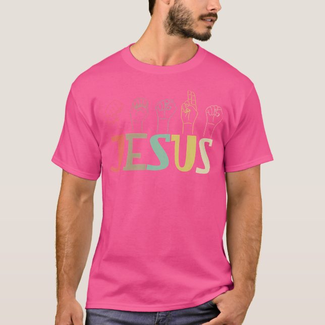 Camiseta Lenguaje de Rótulo (Anverso)