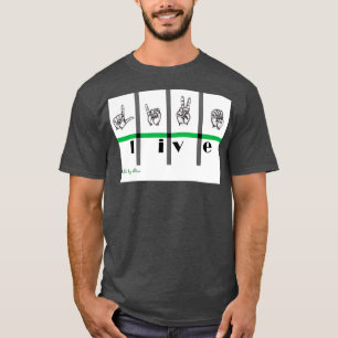 Camiseta Lenguaje de Rótulo Art Live 3