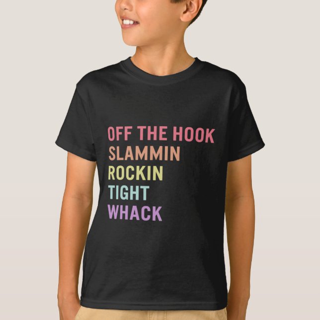 Camiseta Lenguaje de Rótulo fuera de Hook Slang Tee Deaf Aw (Anverso)