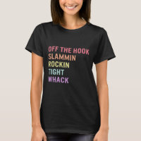 Lenguaje de Rótulo fuera de Hook Slang Tee Deaf Aw