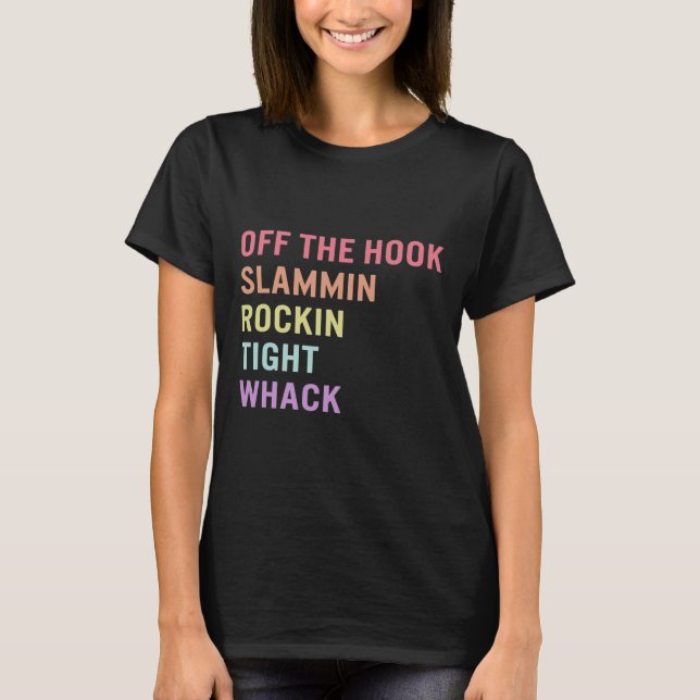 Camiseta Lenguaje de Rótulo fuera de Hook Slang Tee Deaf Aw (Anverso)