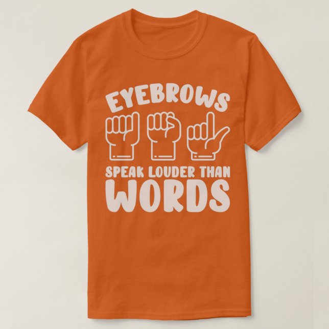 Camiseta Lenguaje de Rótulo Teclado ortográfico ASL Vocabul (Diseño del anverso)