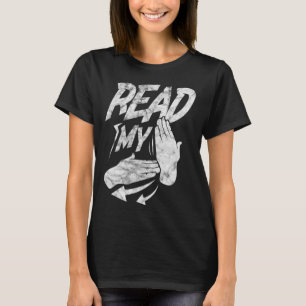 Camiseta Lenguaje de señas americano sordo leer mi mano dis