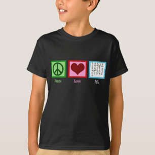 Camiseta Lenguaje de signos del amor de la paz