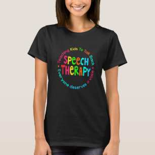 Camiseta Lenguaje De Voz Patólogo Terapia Del Discurso Té