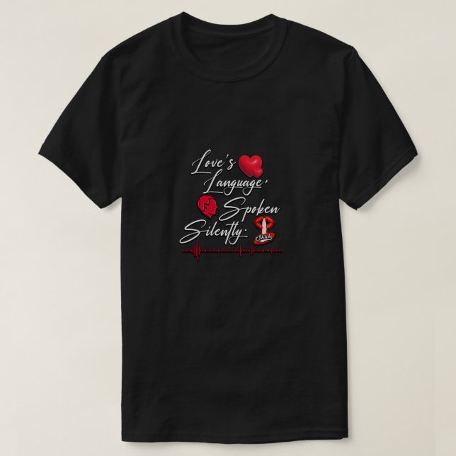 Camiseta Lenguaje del amor (Diseño del anverso)
