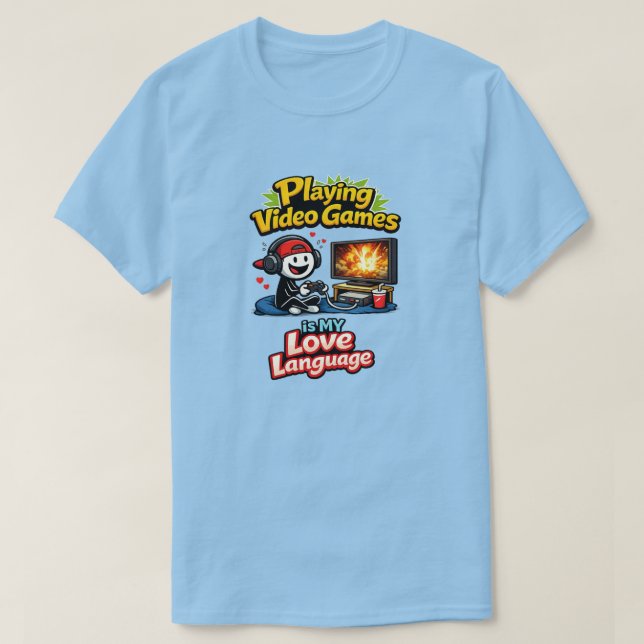 Camiseta Lenguaje del Amor (Diseño del anverso)