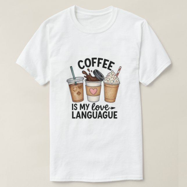 Camiseta Lenguaje del amor. (Diseño del anverso)