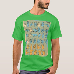 Camiseta Lenguaje Rótulo americano 14