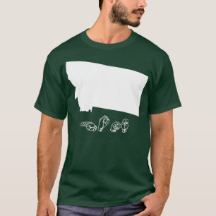 Camiseta Lenguaje Rótulo americano ASL Missouri