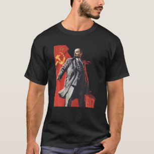 Camiseta Lenin Forever Unión Soviética URSR Rusia Retro V