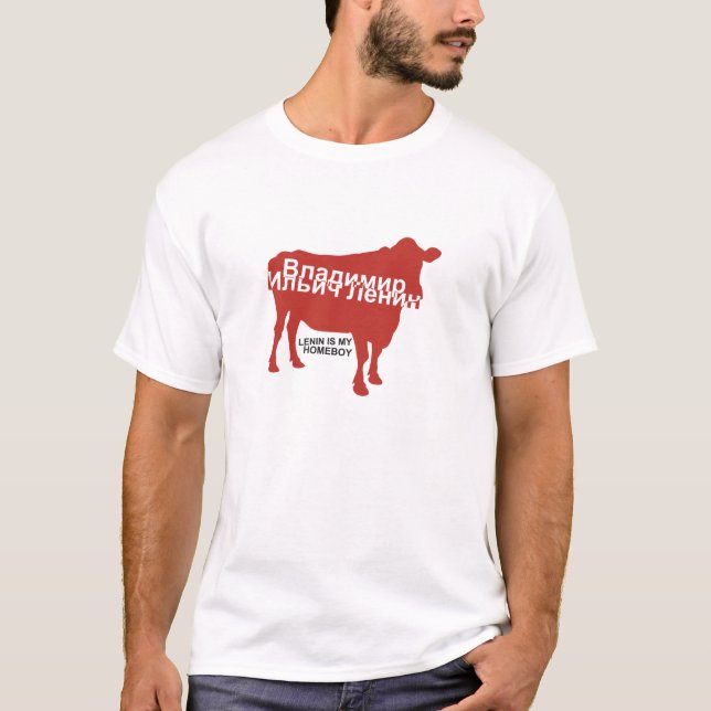 Camiseta Lenin la vaca (Anverso)