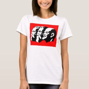 Camiseta Lenin, Marx, Engels, Unión Soviética, Comunismo