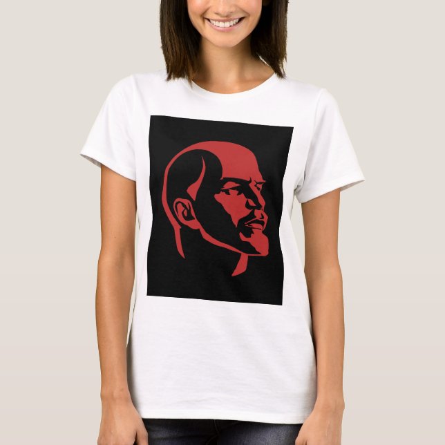 Camiseta Lenin, URSS, CCCP, Unión Soviética, Comunismo (Anverso)