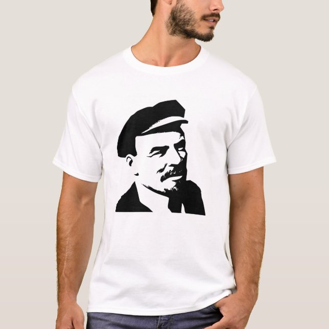 Camiseta Lenin, URSS, CCCP, Unión Soviética, Comunismo (Anverso)