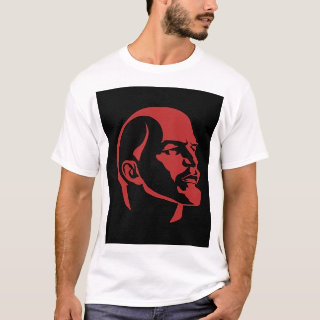 Camiseta Lenin, URSS, CCCP, Unión Soviética, Comunismo (Anverso)