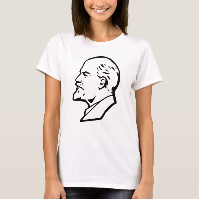 Camiseta Lenin, URSS, CCCP, Unión Soviética, Comunismo (Anverso)