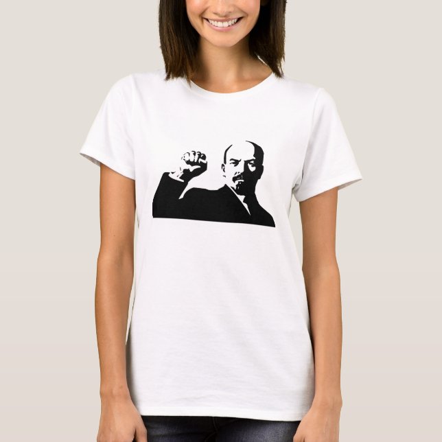 Camiseta Lenin, URSS, CCCP, Unión Soviética, Comunismo (Anverso)