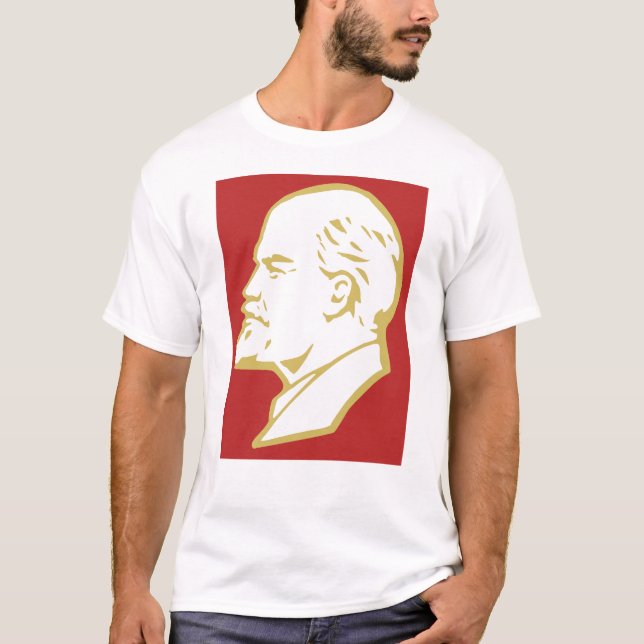Camiseta Lenin, USSR, CCCP, Soviet Union, Communism (Anverso)