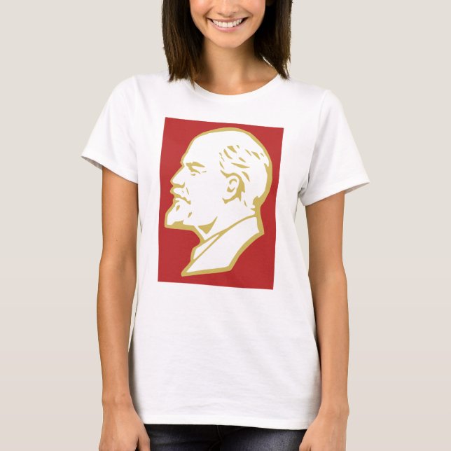 Camiseta Lenin, USSR, CCCP, Soviet Union, Communism (Anverso)