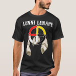 Camiseta Lenni Lenape Delaware Native American Indians Medi<br><div class="desc">Lenni Lenape Delaware Native American Indians Medicine Wheel  .</div>