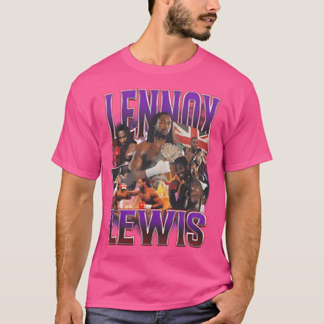 Camiseta Lennox Lewis Vintage (Anverso)