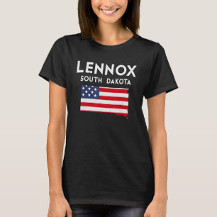 Camiseta Lennox South Dakota Estados Unidos de América Viaj