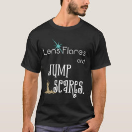 Camiseta Lens Flares y Jump Scares humor de la película T-S