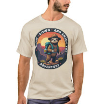 Lenta eslogan verde y disfrute de la aventura