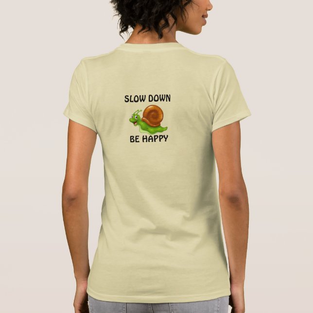 Camiseta lenta hacia abajo (Reverso)