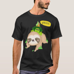 Camiseta Lenta perezosa amante de los animales perezosos