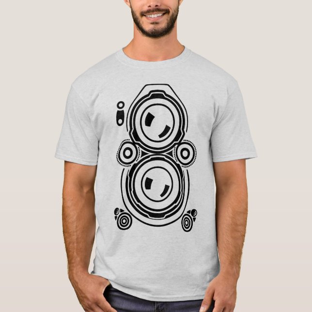 Camiseta Lente de Rolleiflex 2,8 (Anverso)