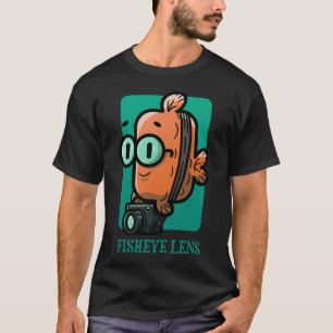 Camiseta Lente FishEye - Verde Acuamarina