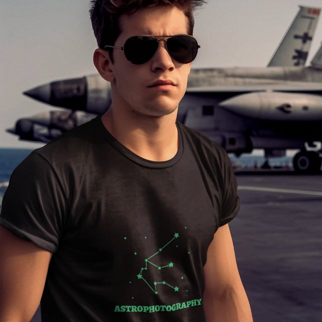 Camiseta Lentes celestiales: Capturando la astrofotografía (Subido por el creador)