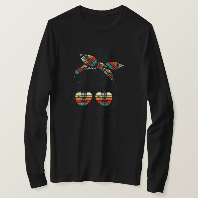 Camiseta Lentes de pelo Bun Bun para Mamá del Golf en Disco (Anverso del diseño)