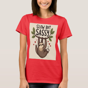 Camiseta Lento pero lento: audaz y confiado