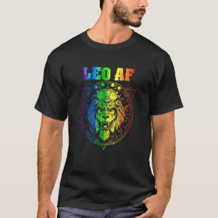 Camiseta Leo Af Lion Lgbt Para Agosto Y Julio Cumpleaños Zo