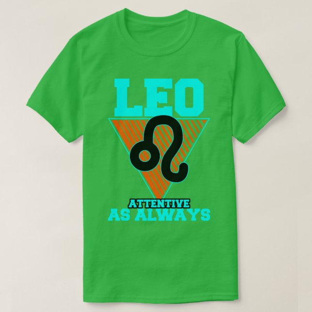 Camiseta Leo Attentive as Always (Diseño del anverso)