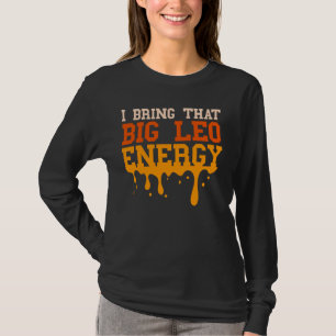 Camiseta Leo Birthday Vibes Big Leo Energy Hombres Mujeres