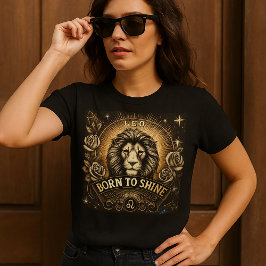 Camiseta Leo "Born to Shine" T-Shirt