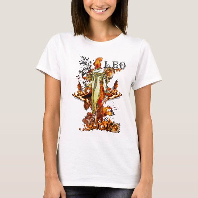 Camiseta Leo (del 23 de julio al 22 de agosto) (Anverso)