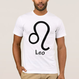 Camiseta Leo, Horoscopio, símbolo, astrología