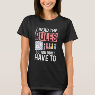 Camiseta Leo Las Reglas Para Que No Tengas Que Decir Meeple