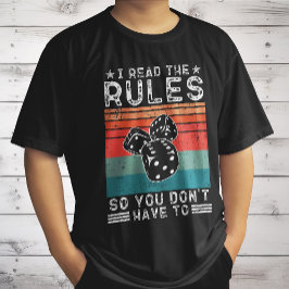 Camiseta Leo las reglas para que no tengas que jugar