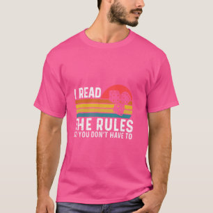 Camiseta Leo las reglas para que no tengas que jugar en Boa