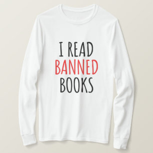 Camiseta Leo libros prohibidos Frase divertida