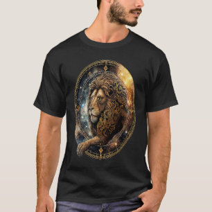 Camiseta Leo Lion Zodiac Horoscope Astrología Cumpleaños